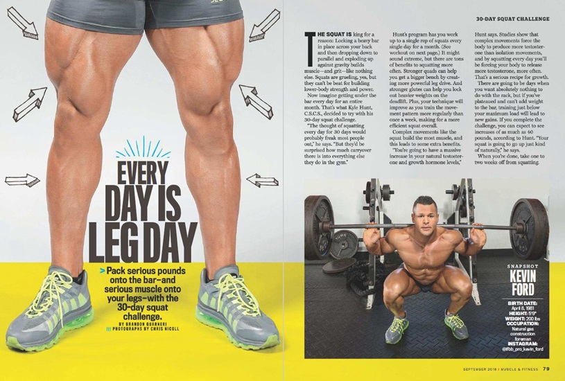 Muscle & Fitness - сентябрь 2018 USA
