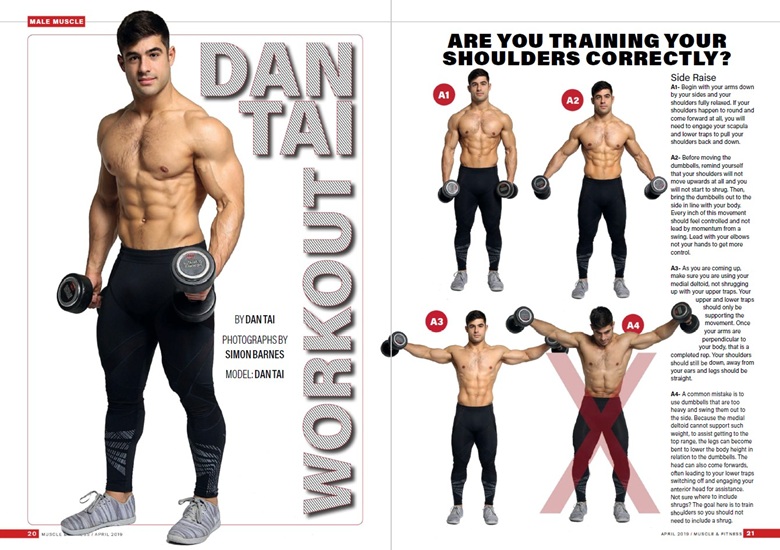 Muscle & Fitness - апрель 2019 UK
