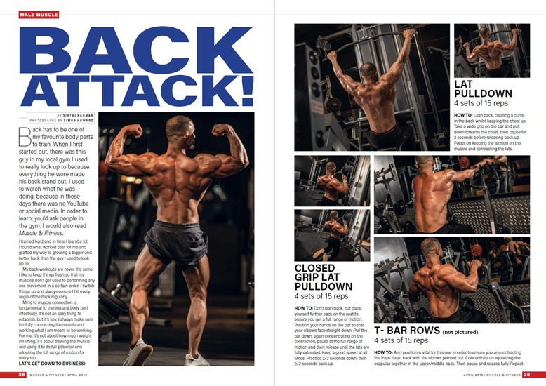 Muscle & Fitness - апрель 2019 UK