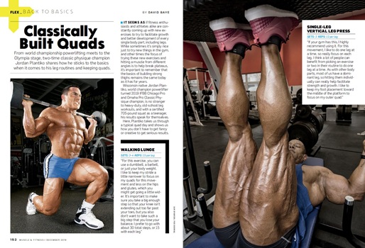Muscle & Fitness - декабрь 2019 USA