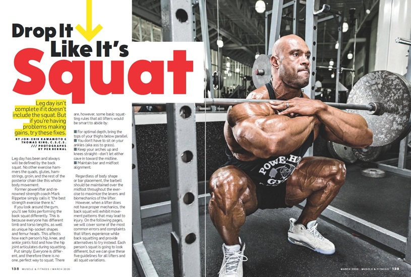Muscle & Fitness - март 2020 USA