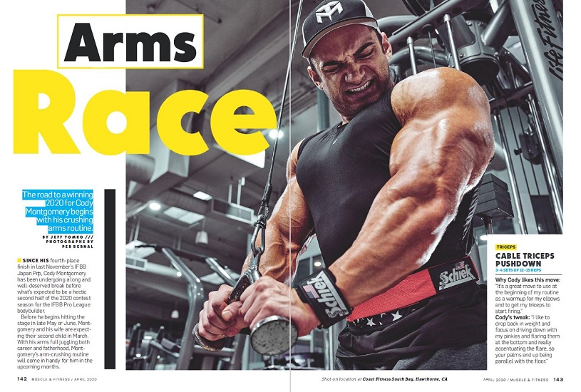 Muscle & Fitness - апрель 2020 USA