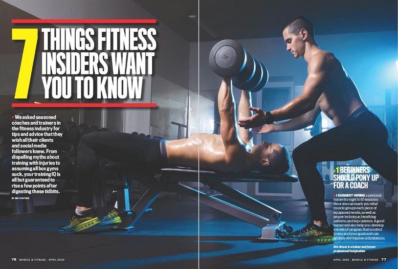 Muscle & Fitness - апрель 2020 USA