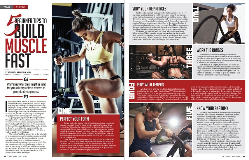 Muscle&FitnessHers - Осень 2021 USA