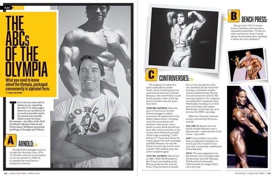 Muscle & Fitness - Зима 2022-23 USA